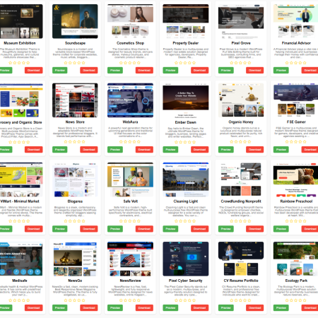 แจกธีม wordpress ฟรี สวยๆกว่า1000แบบ ดาวโหลดไม่อั่น